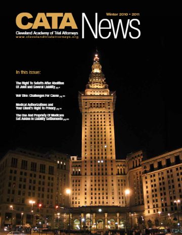 CATA News — Winter 2010-2011 cover