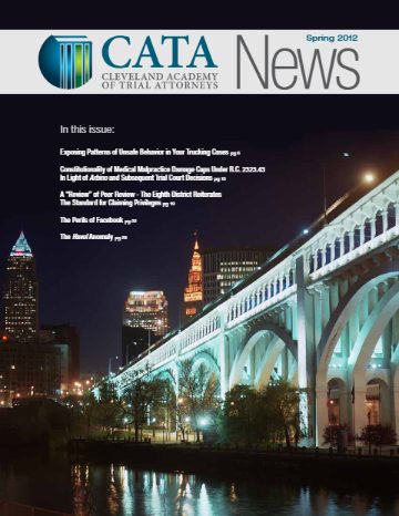CATA News — Spring 2012 cover