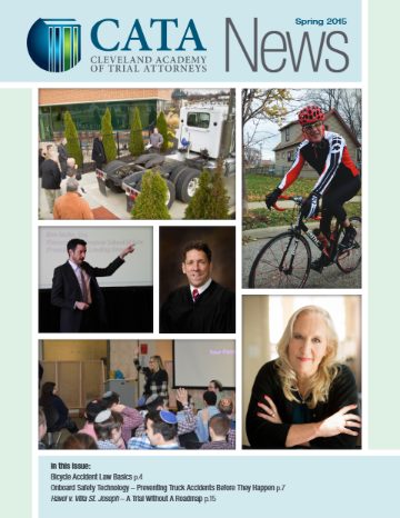 CATA News — Spring 2015 cover