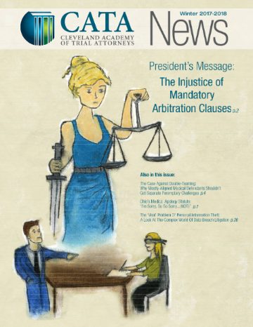CATA News — Winter 2017-2018 cover