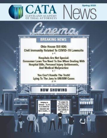 CATA News — Spring 2021 cover