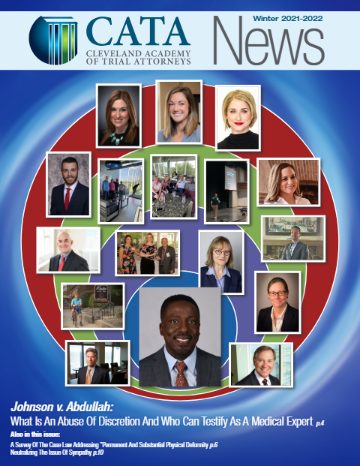 CATA News — Winter 2021-2022 cover