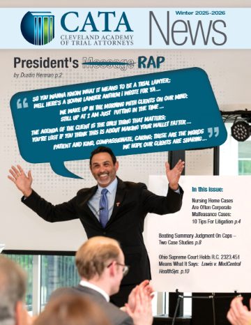 CATA News — Winter 2025 cover